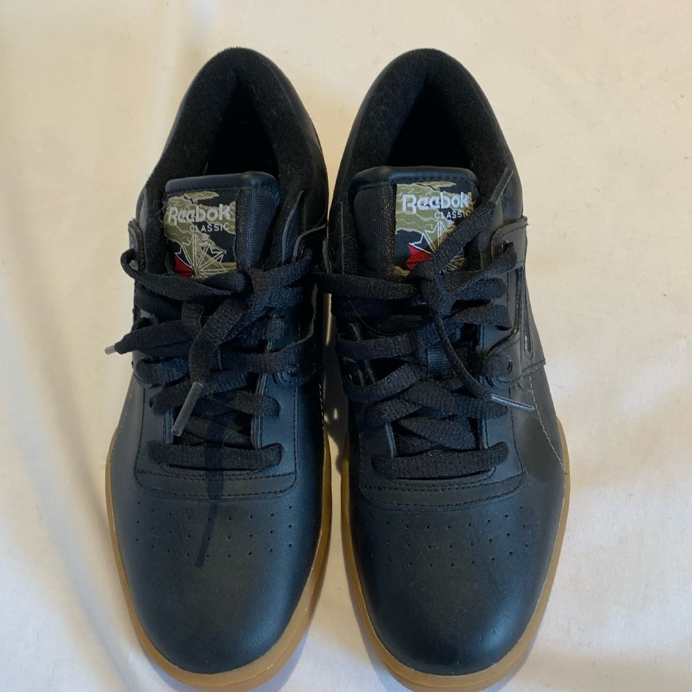 Classic Reebok Black Leather - Brand New